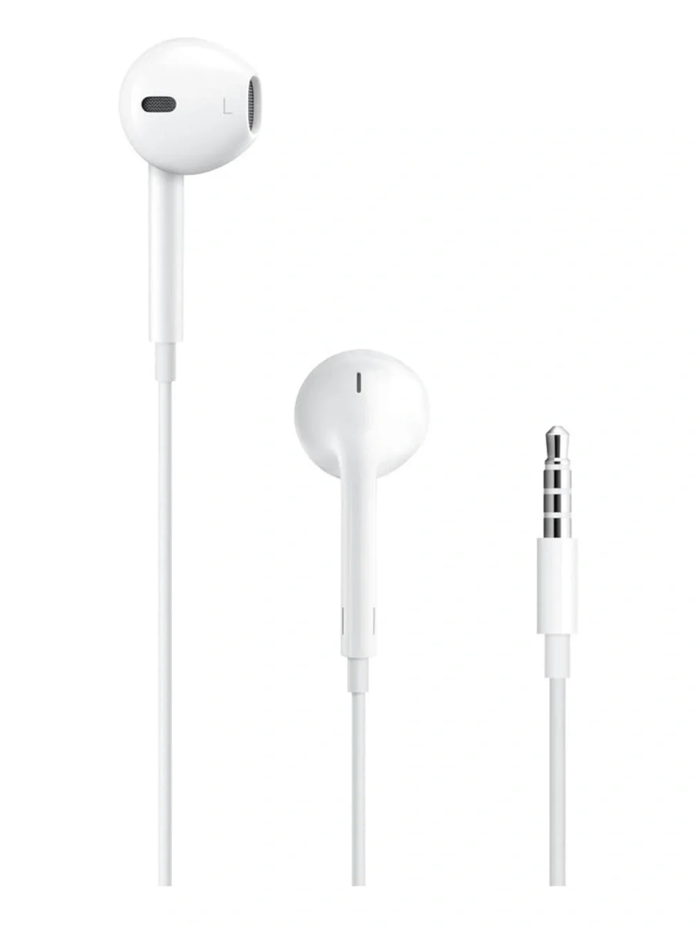 Apple White Wired Earbud Headphones with 3.5mm Jack